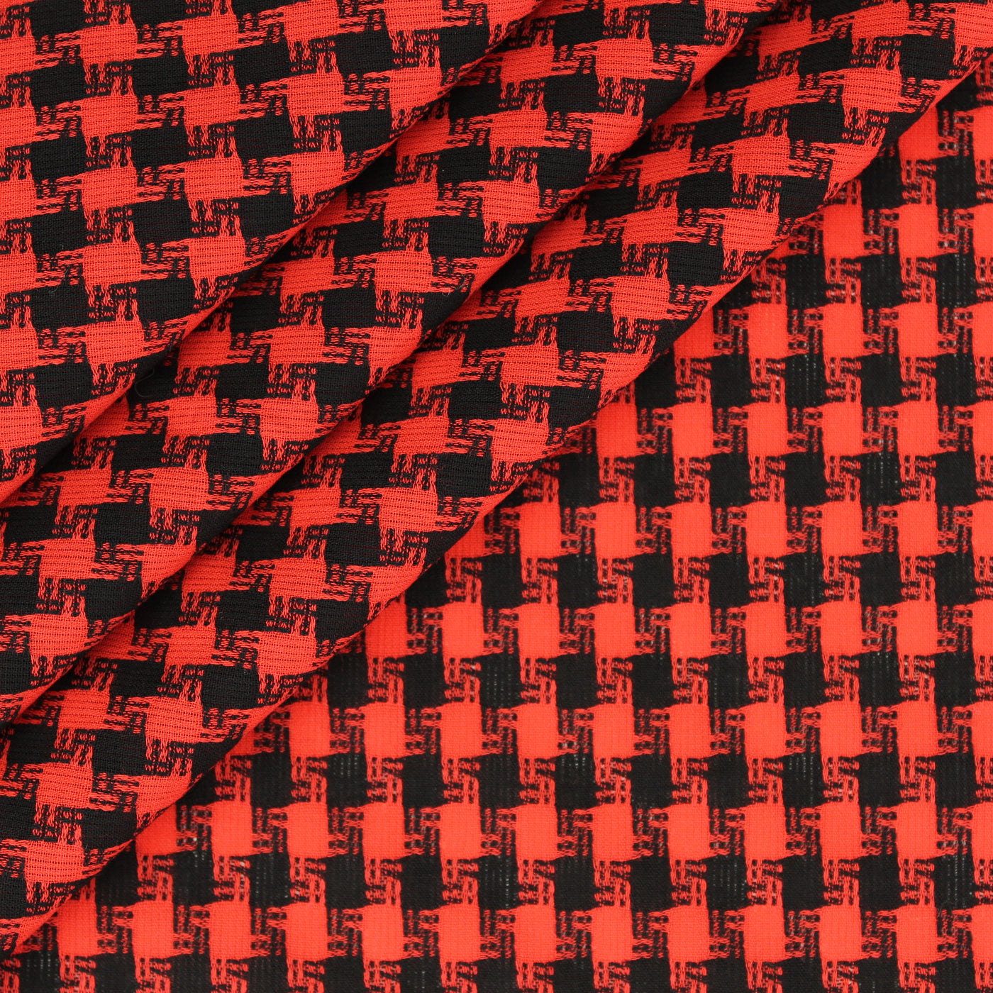 Schurwolle / Nylon 36204 / Hahnentritt