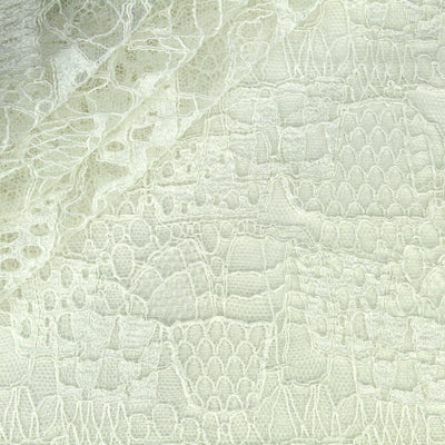 Baumwolle / Viskose / Nylon 39507 / Spitze