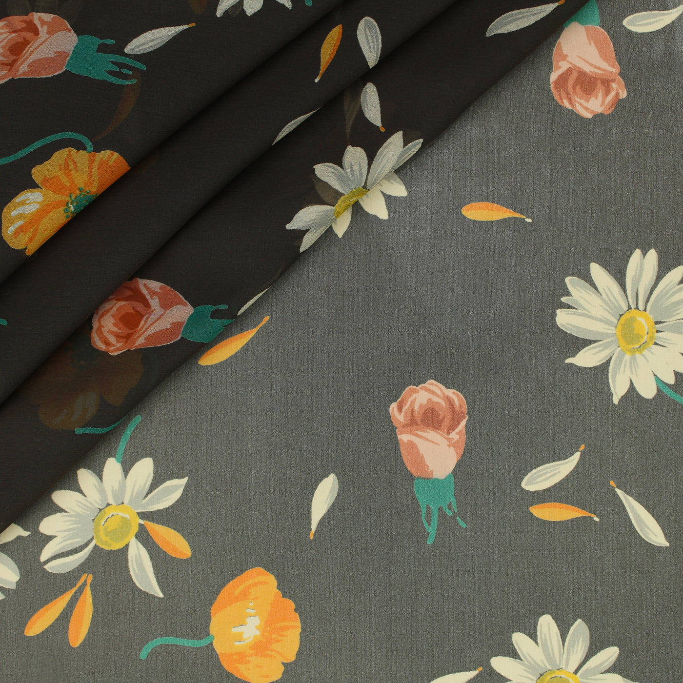 Reine Seide 41636 / Georgette