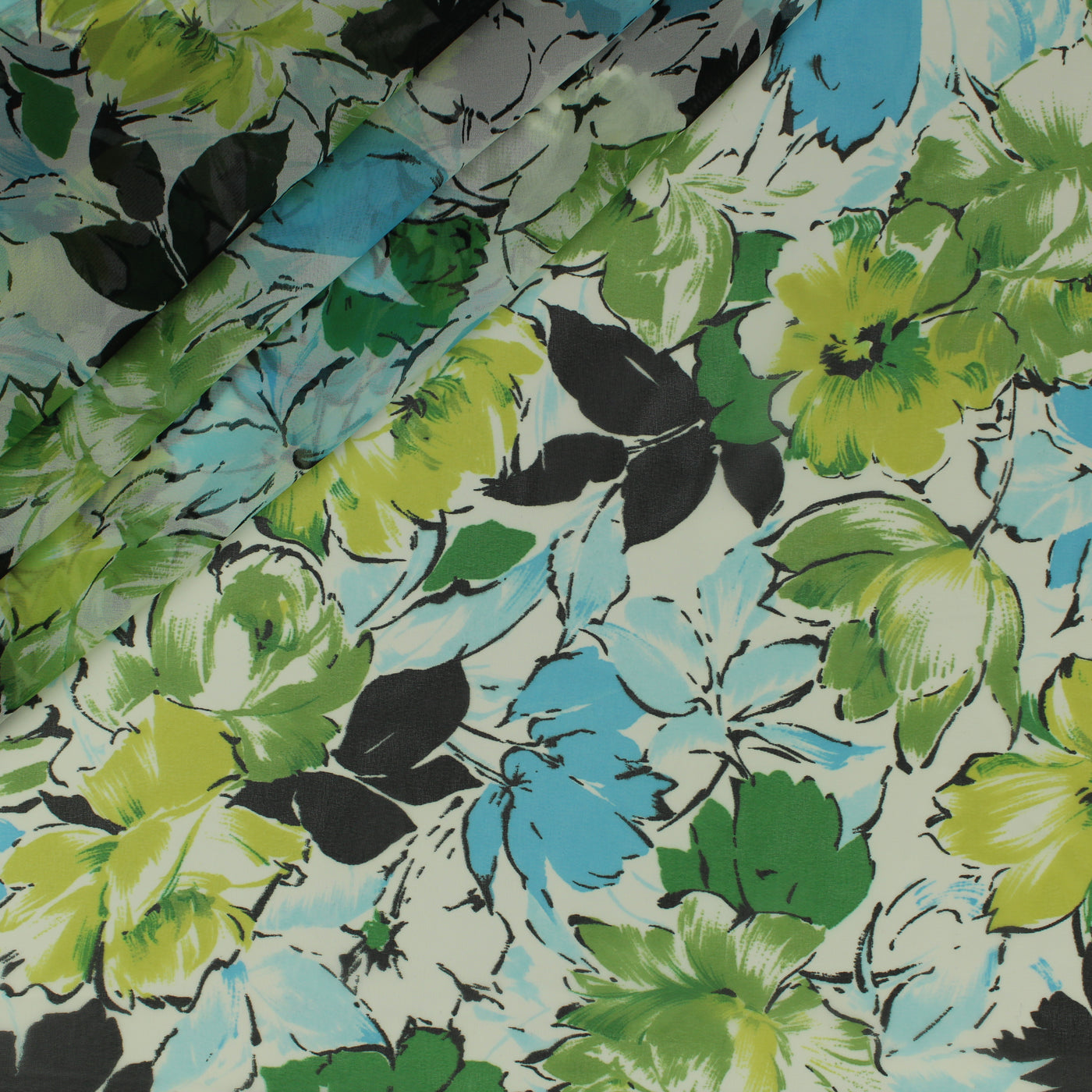 100 % Viskose 41688 / Georgette